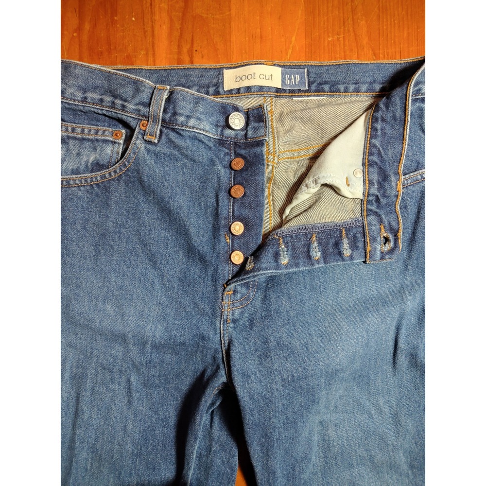 GAP Men's Blue Boot Cut Jeans